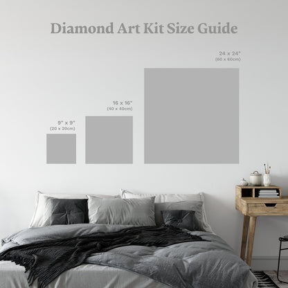 Beautiful Cat Hues - Diamond Kit - Painted Memory