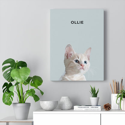 Custom Pet Portrait (Poster Only) - Painted Memory