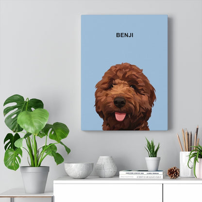 Custom Pet Portrait (Poster Only) - Painted Memory