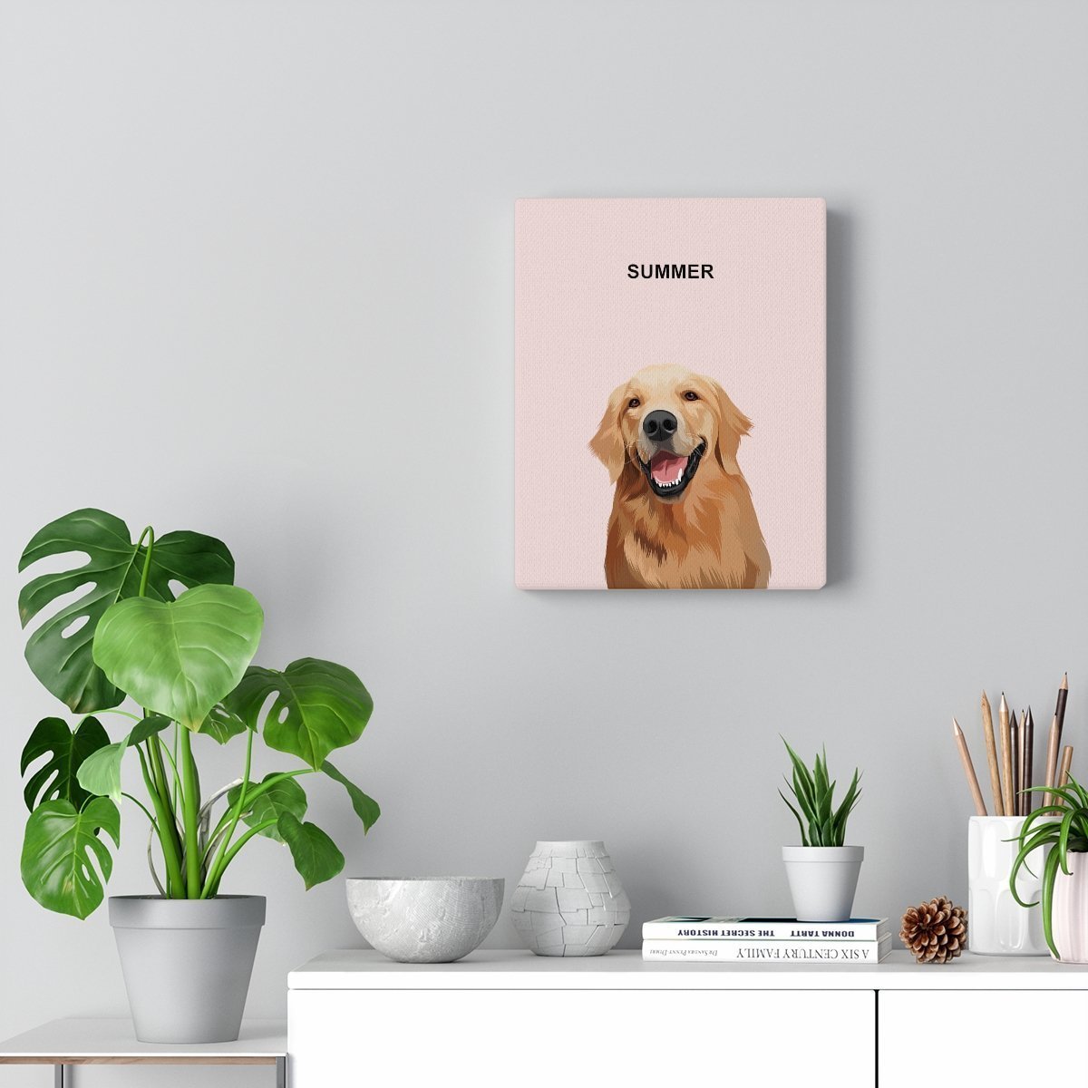 Custom Pet Portrait (Poster Only) - Painted Memory