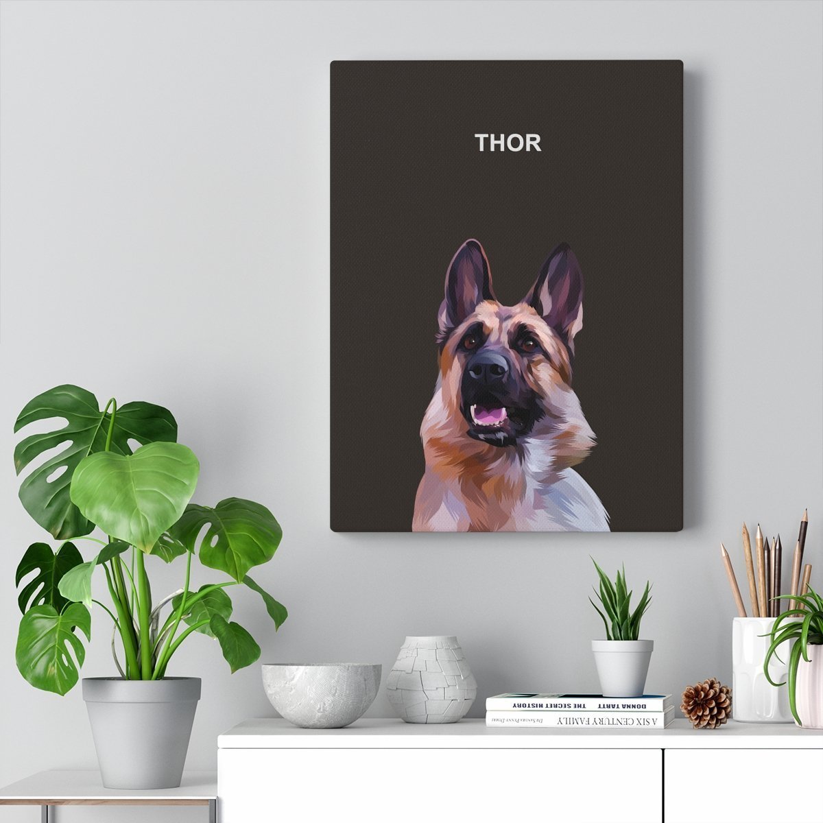 Custom Pet Portrait (Poster Only) - Painted Memory