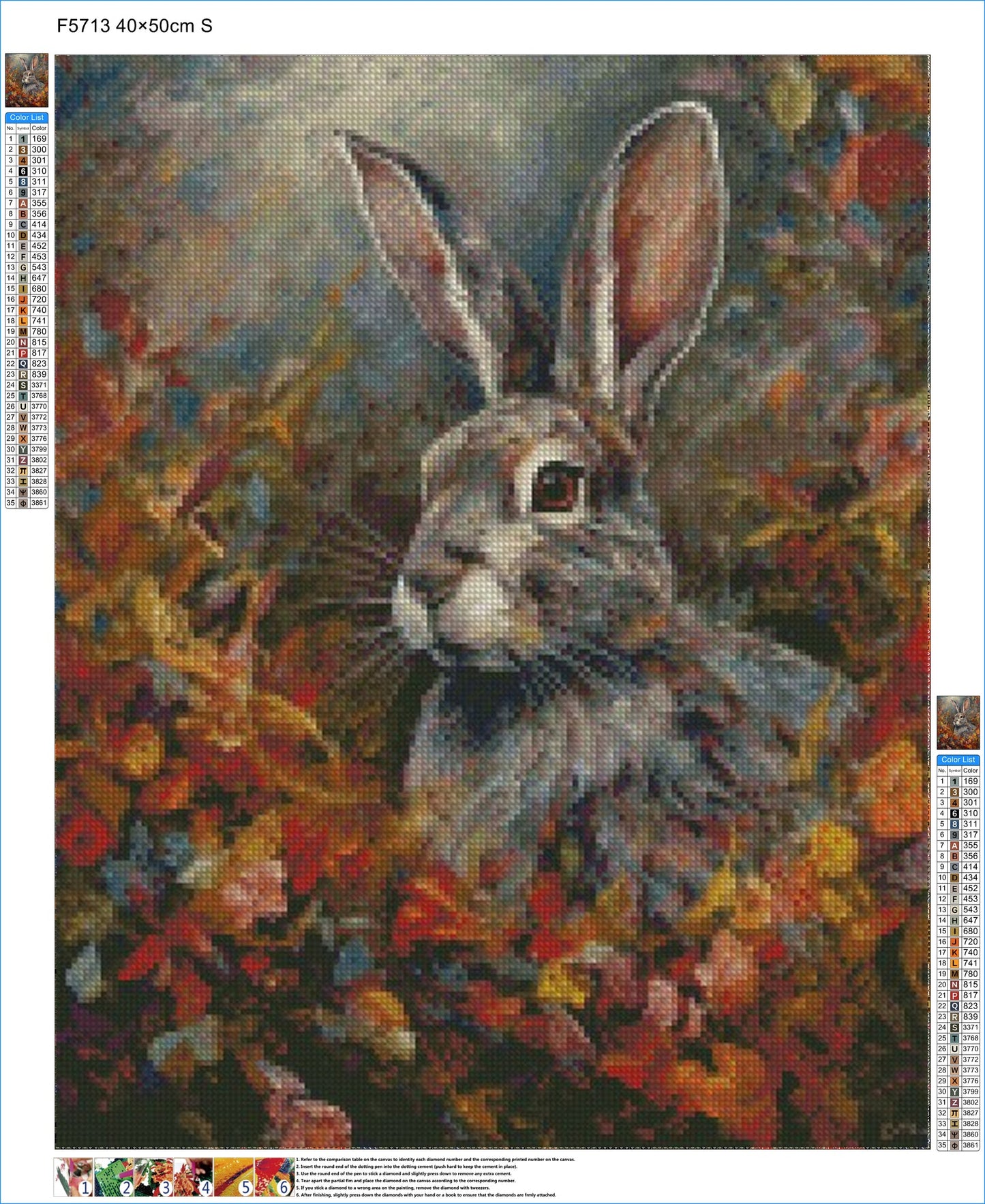 Furry Fall Friend - Diamond Kit - Painted Memory