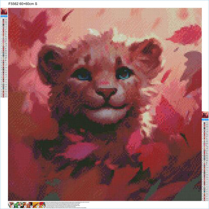 Little Adorable Lion - Painted Memory