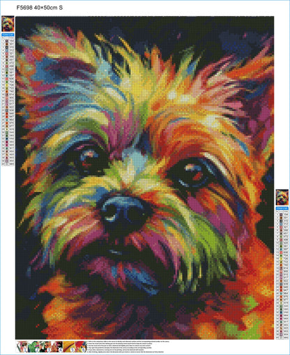 Pup-tastic Portrait - Diamond Kit - Painted Memory