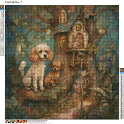 Puppy Hideaway - Painted Memory